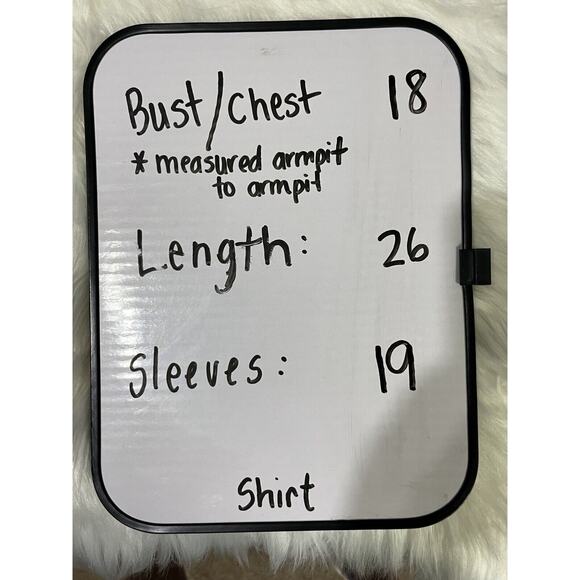 Adrienne Vittadini Large‎ Black/Red Wrap Long sleeve Stretch Shirt Large - Picture 6 of 7